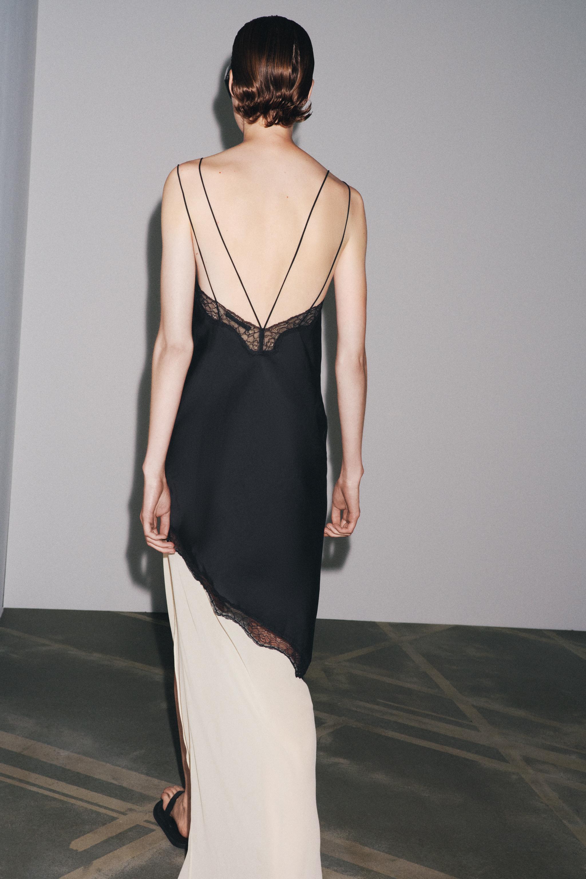 COMBINATION LACE DRESS